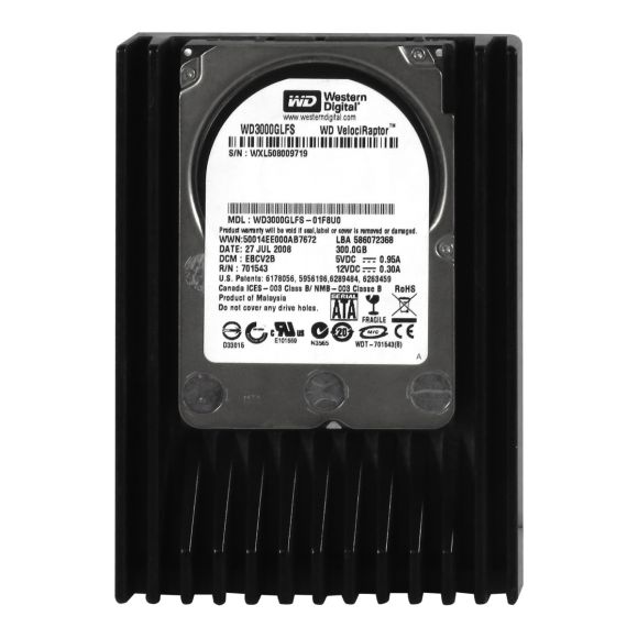 HDD WD VELOCIRAPTOR WD3000GLFS 300GB SATA 10K 3.5''