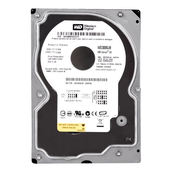 WD CAVIAR SE 300GB ATA 7.2K 8MB 3.5'' WD3000JB-00KFA0