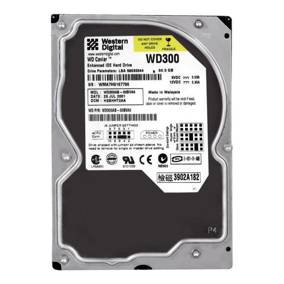 WESTERN DIGITAL WD300AB 30GB ATA 5400RPM 2MB 3.5 