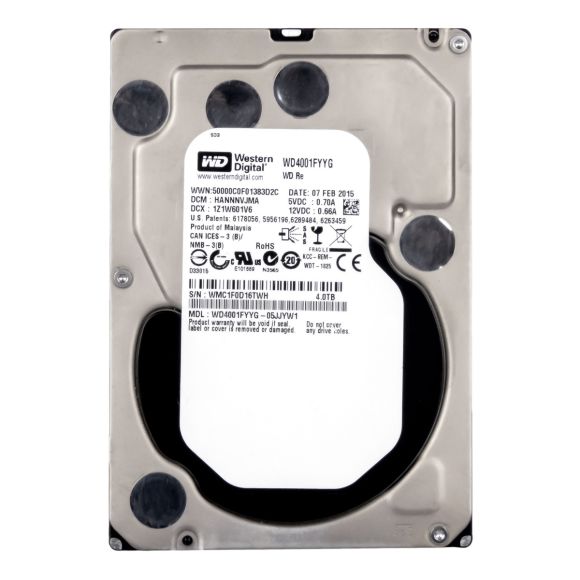 WD RE 4TB 7.2K 32MB SAS-2 3.5'' WD4001FYYG