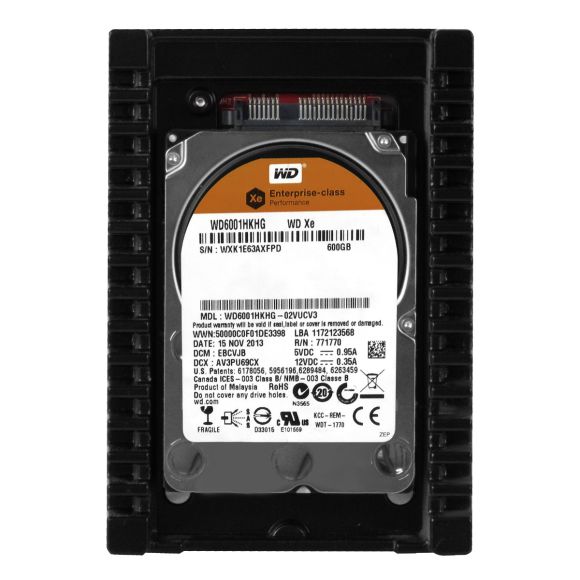 WD Xe 600GB 10K 32MB SAS-2 3.5'' WD6001HKHG