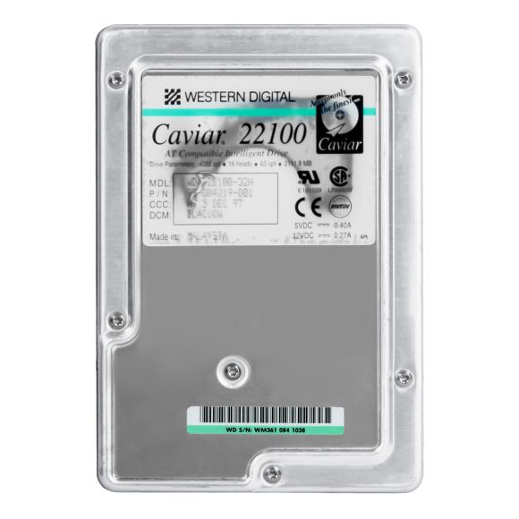 WD CAVIAR 22100 2.1GB 5.2K ATA 3.5'' WDAC22100-32H