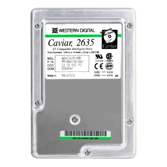 WD CAVIAR 2635 639MB 4.5K ATA 3.5'' WDAC2635-00F