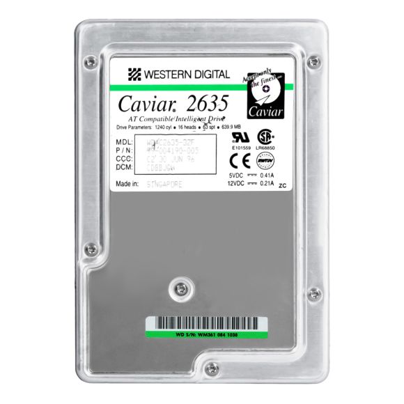 WD CAVIAR 2635 639MB 4.5K ATA 3.5'' WDAC2635-32F